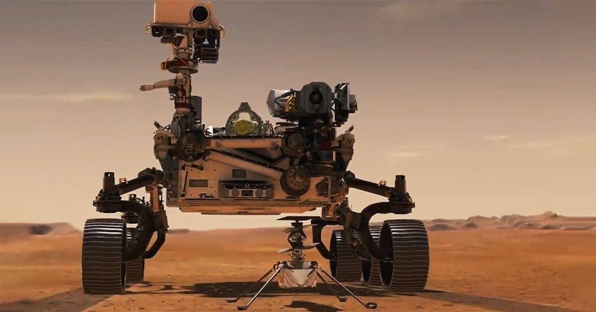 התמדה ותבונה על מאדים - התמונה באדיבות NASA -סוכנות החלל האמריקאית